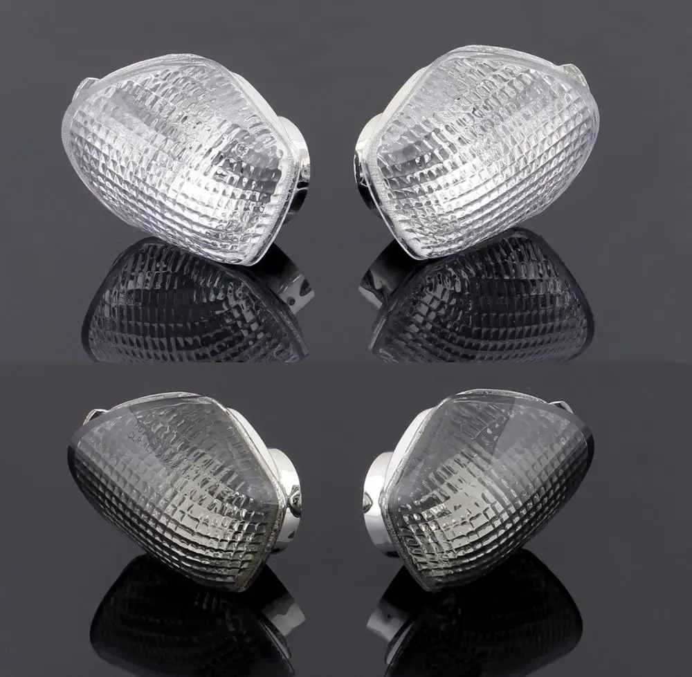 

Areyourshop for Honda CBR600 1991-1994 Front Turn Signals lens CBR 600 Clear Smoke Motorcycle covers