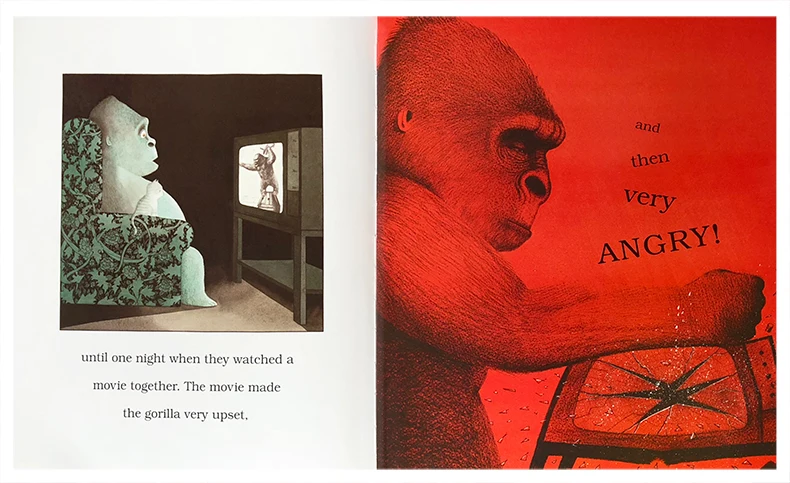 Англоязычная маленькая красота Энтони Браун детская книга с изображениями на