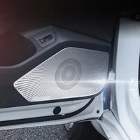 car door loudspeaker sound chrome speaker cover trim frame sticker interior for arteon 2017 2018 2019 2020