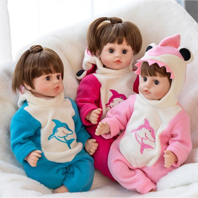 

Intelligent Orientation Sensing Simulation Doll 48CM Humanoid Toy Silicone XX9E