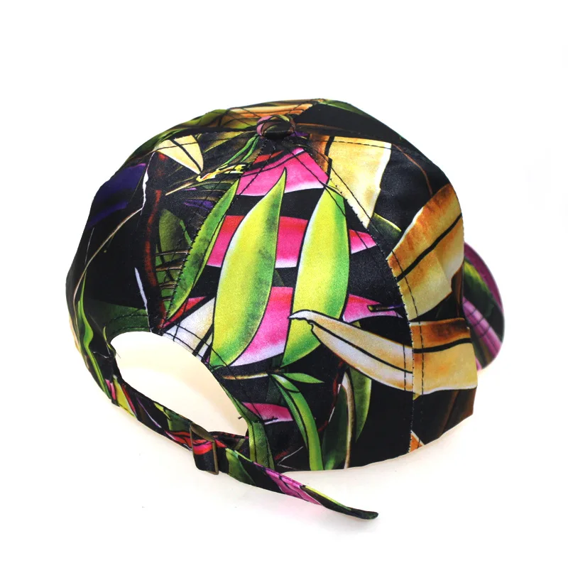 Новые модные 3D печати Пара бейсбольная Кепка унисекс Регулируемая шляпа женская