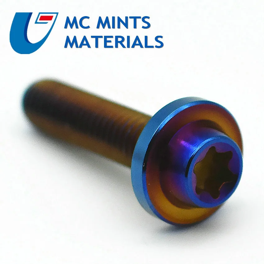 2 шт. Rider модификация Ti болты M6 x10-90mm Модифицированная торксовая головка торкса