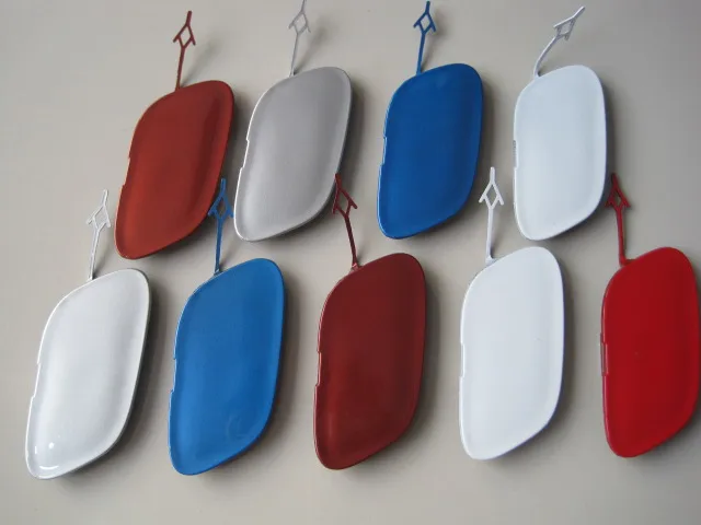 

QDPATRICK Front bumper trailer cover bumper trailer hook cover for Chevrolet Sail 3 2015-2018