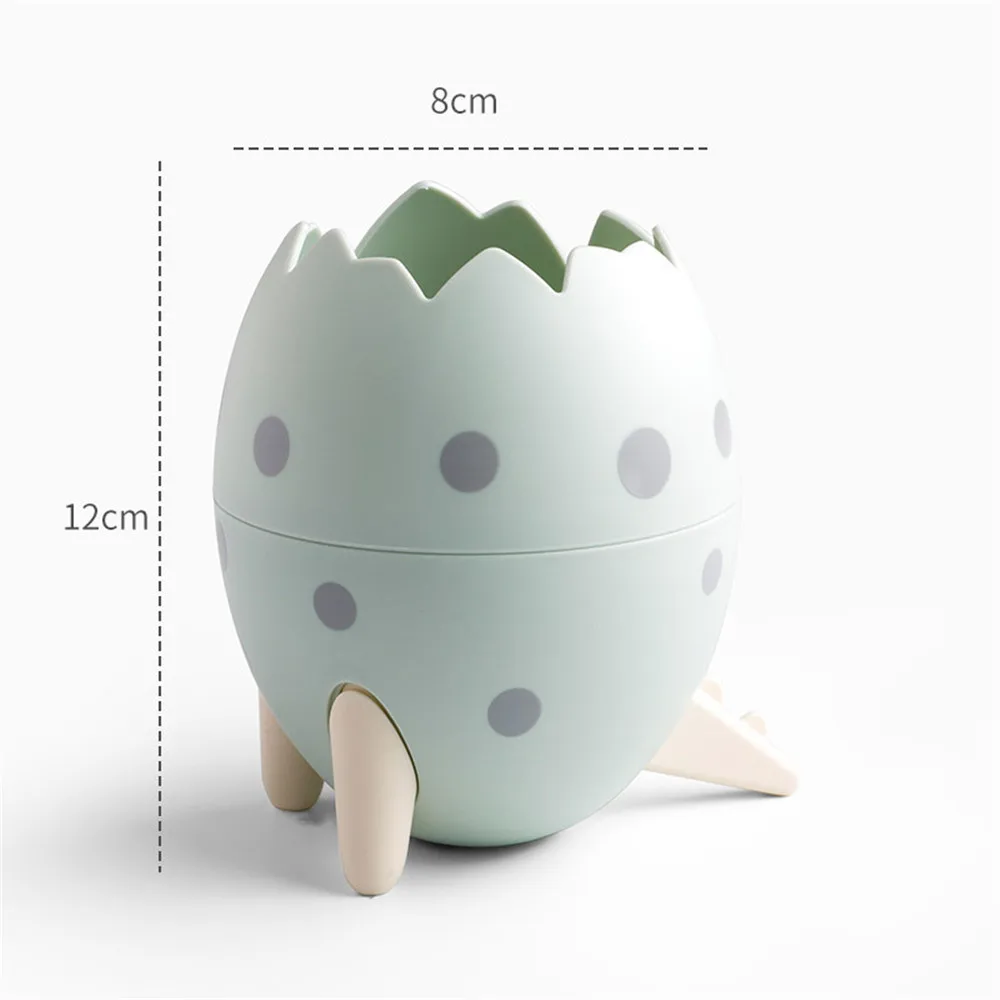 

Cartoon Dragon Egg Pen Holder Home Office Storage Box Containers Household Stationery Organizer Home Decor Desktop Organizer
