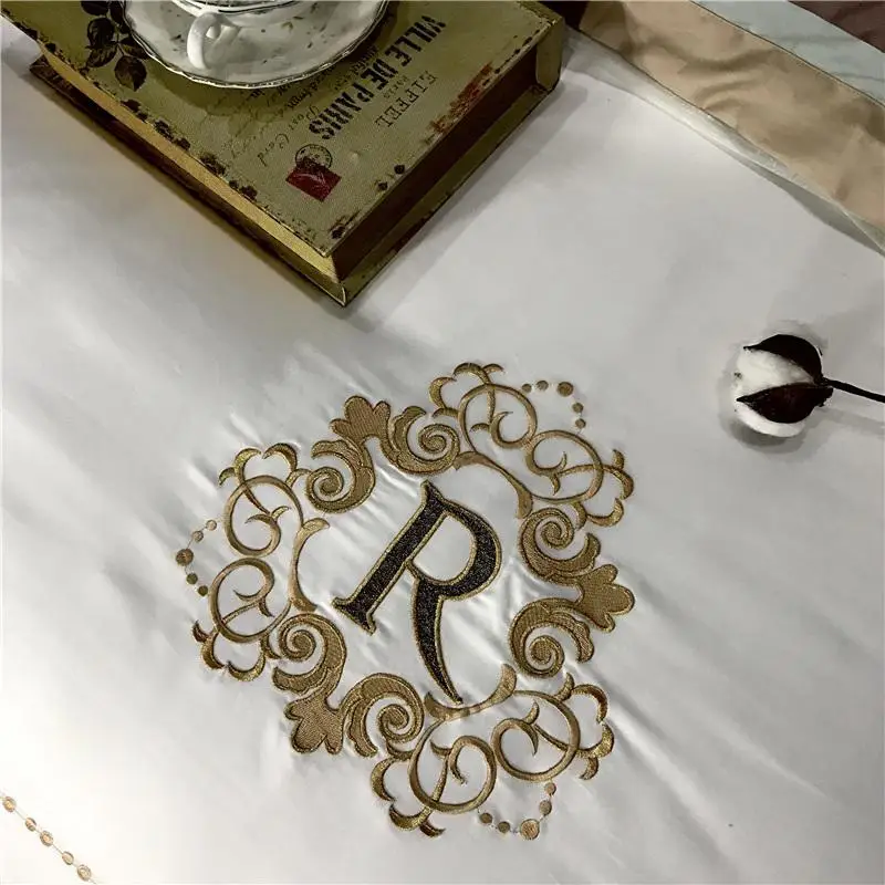 Комплект роскошного постельного белья ivроз комплект из 4 предметов с