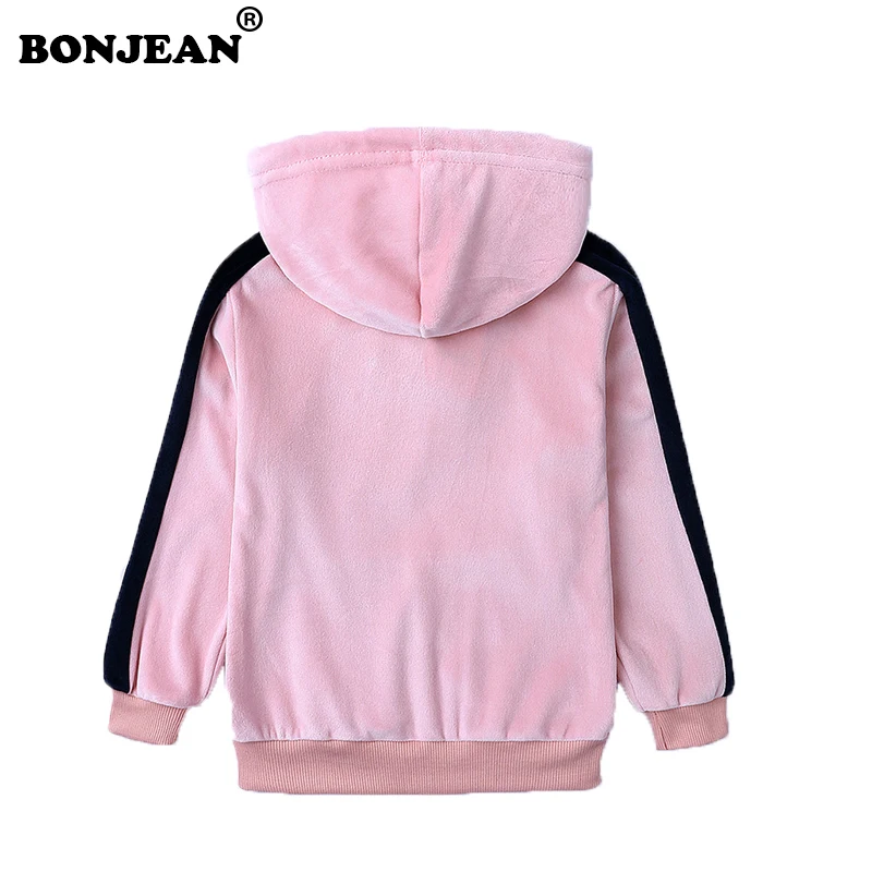 Комплект одежды для малышей теплая бархатная детская одежда осенне-зимний