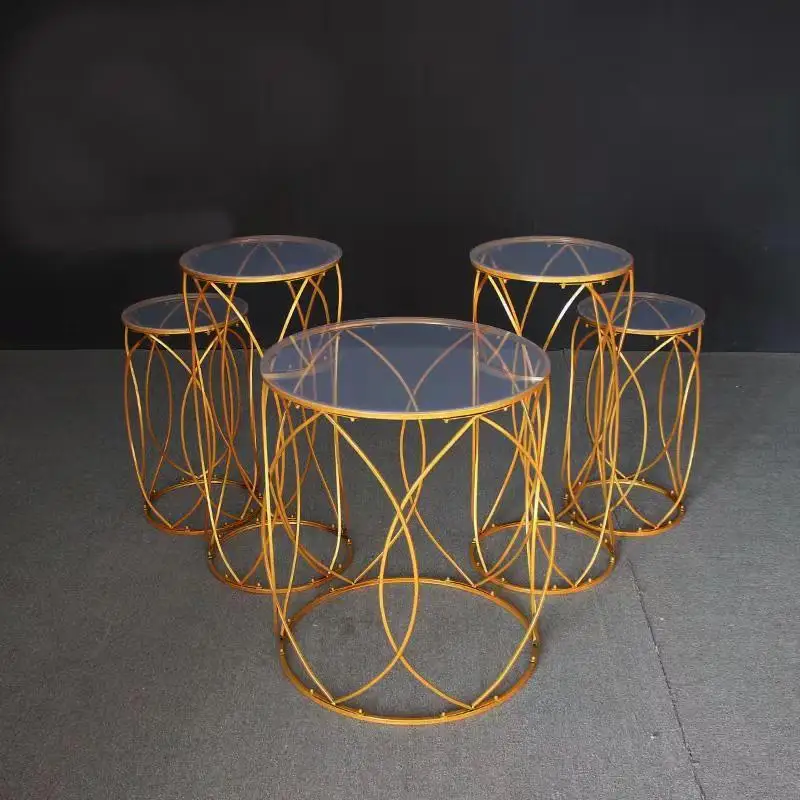 5 шт. новый свадебный реквизит акриловый Железный Цилиндр снек торт еда стенд