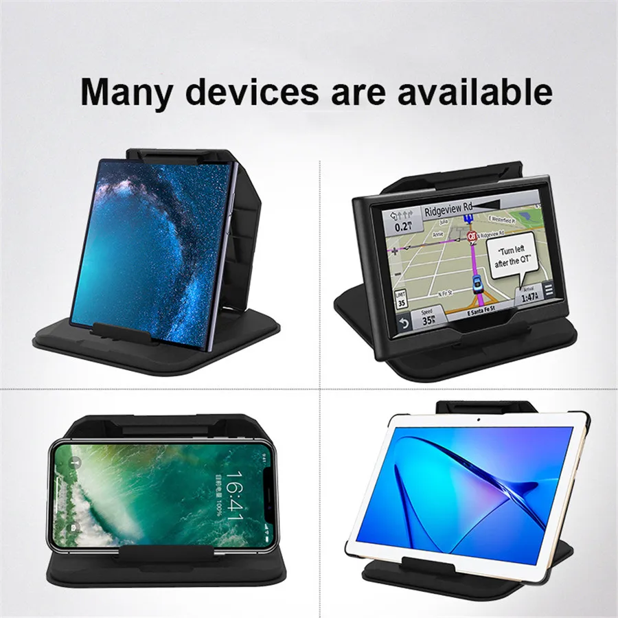 cell phone holder for car dashboard car anti slip gps mount cradle dock mounting in pickup truck compatible phone x 8 7 plus free global shipping