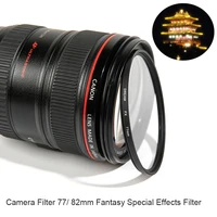 camera filter 77 82mm fantasy special effects filter landscape portrait natural soft focus effect diffuser lens for slr camera