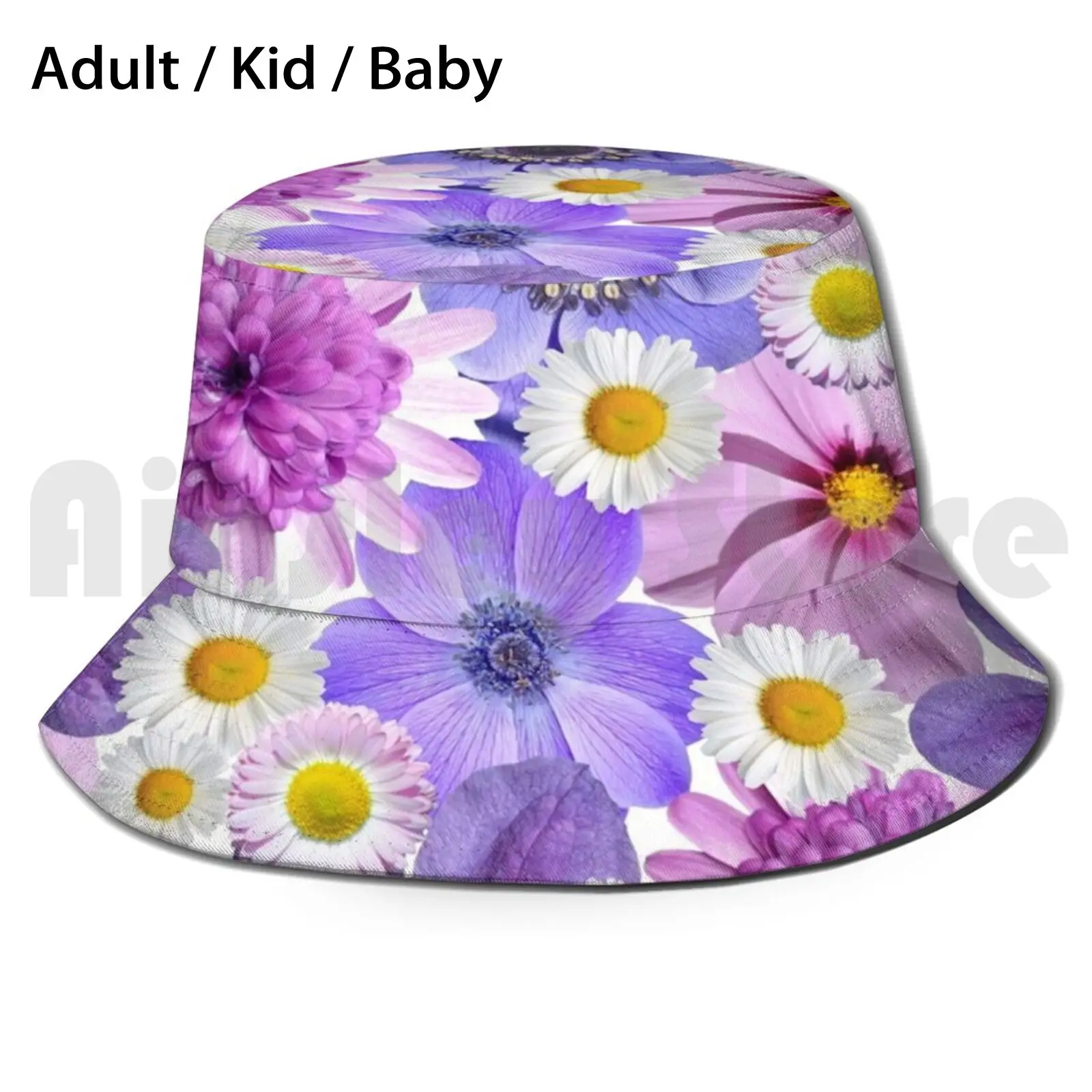 

Дружественная, веселая, фиолетовая и белая шляпа от солнца с цветами 986 Панама модная крутая Милая модная