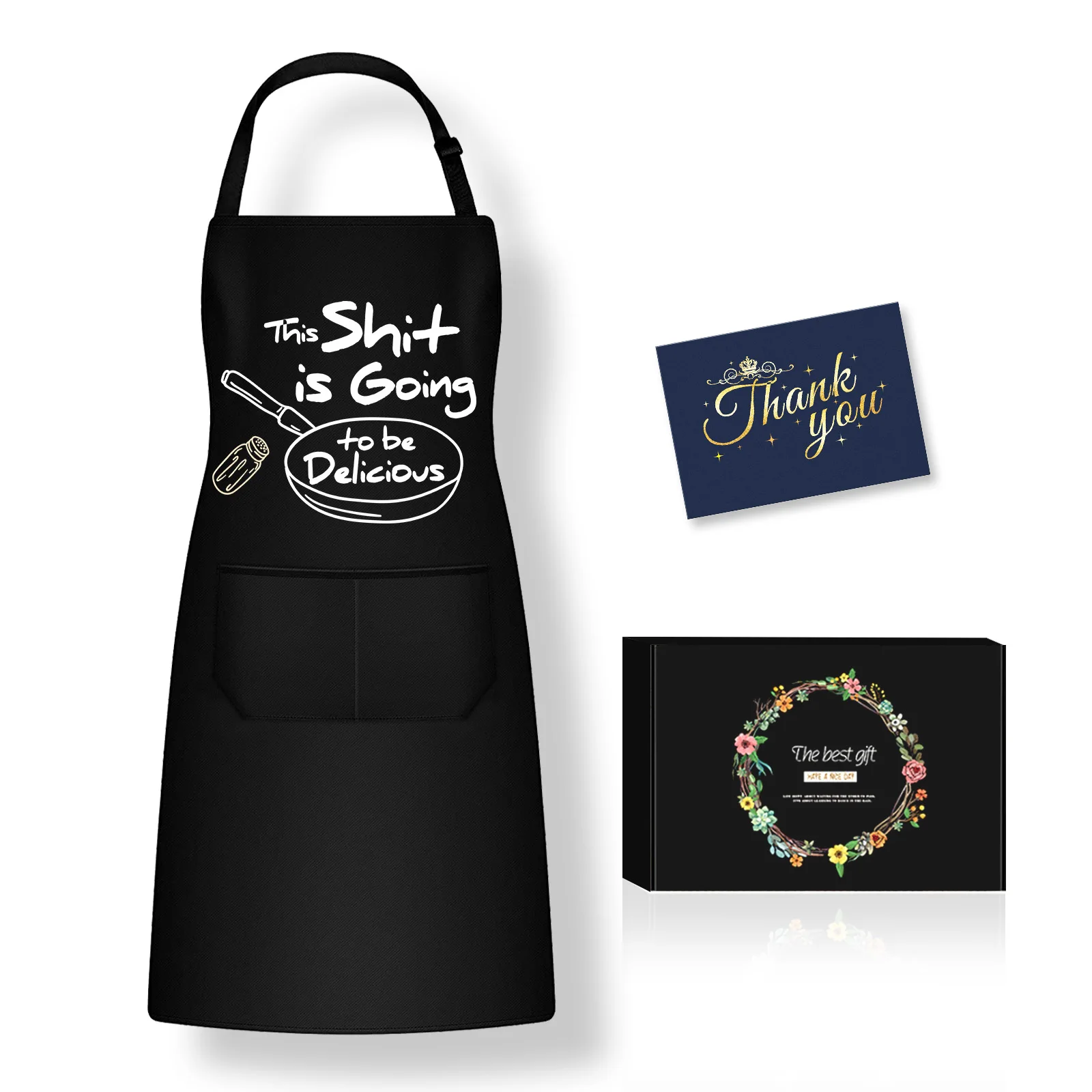 

Funny Aprons for Women & Men with 2 Pockets - Mothers Day, Birthday Gifts for Mom, Wife, Friend, Dad, Husband, Boyfriend