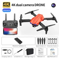 new k3 mini drone 4k1080p hd dual camera fpv wifi real time transmission rc quadcopter foldable height keeps drones toys plan