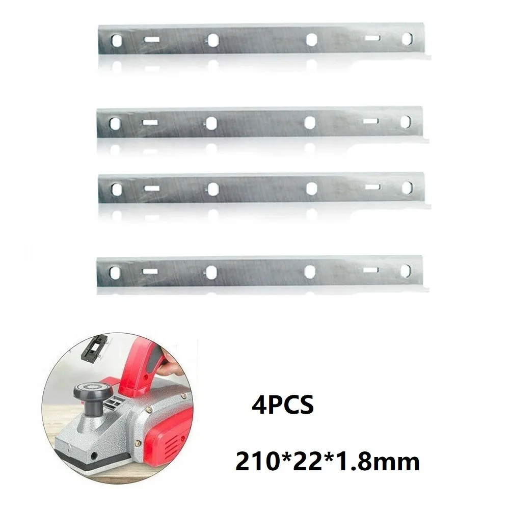 

4PCS 8inch Planer Blades For Woodstar PT85 HSS Kity PT8500 Scheppach HT850 Planers Cutting Tools Power Tool Accessories