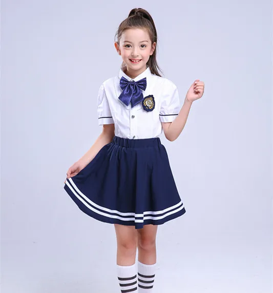 Детская униформа новинка для мальчиков и девочек детские костюмы выступлений |