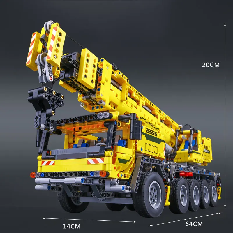DHL 20004 Мотор мощность мобильный кран Mk II модель строительные наборы блоки день