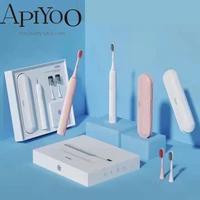 apiyoo t11 ipx7 toothbrush sonic toothbrush adult automatic electric toothbrush rechargeable washable electronic whitening teeth