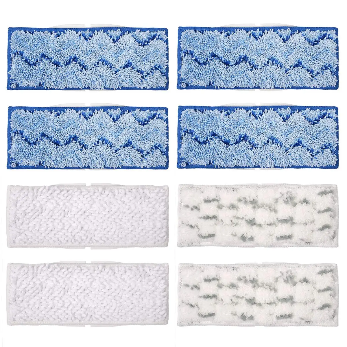 

Upgraded Washable Mopping Pads for iRobot Braava Jet 240 241 (4 Wet Mopping Pads, 2 Damp and Dry Sweeping Pads), with Gift