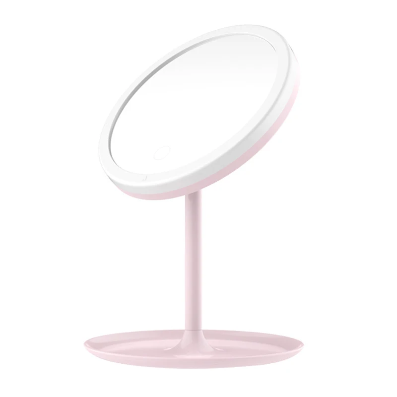 QDRR Makeup mirror with led light Dressing table beauty ring Beauty Tools For Photo fill small mirrors | Обустройство дома