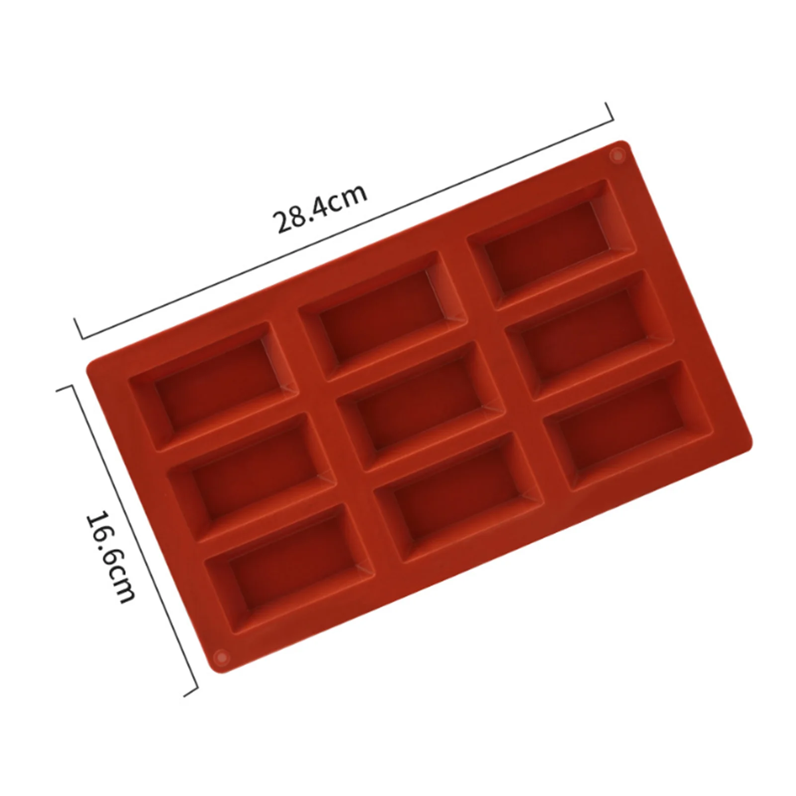 

9 Cavity Silicone Cake Mold Muffin Cup Cake Bakeware Fondant Cupcake Muffin Mold Cookies Muffin Chocolate Mould Baking Tools