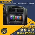 Автомобильный радиоприемник для Lexus GS300 2004 + Android, 2Din стереоприемник, Авторадио, мультимедийный DVD-плеер, экран устройства GPS-навигации