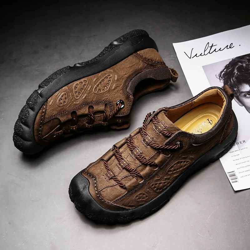 

Men Casual Shoes Casual Fashion Sneakers Sneaker Shoes 2020 New Men Breathable Leisure Causal For Sports Leather Men's