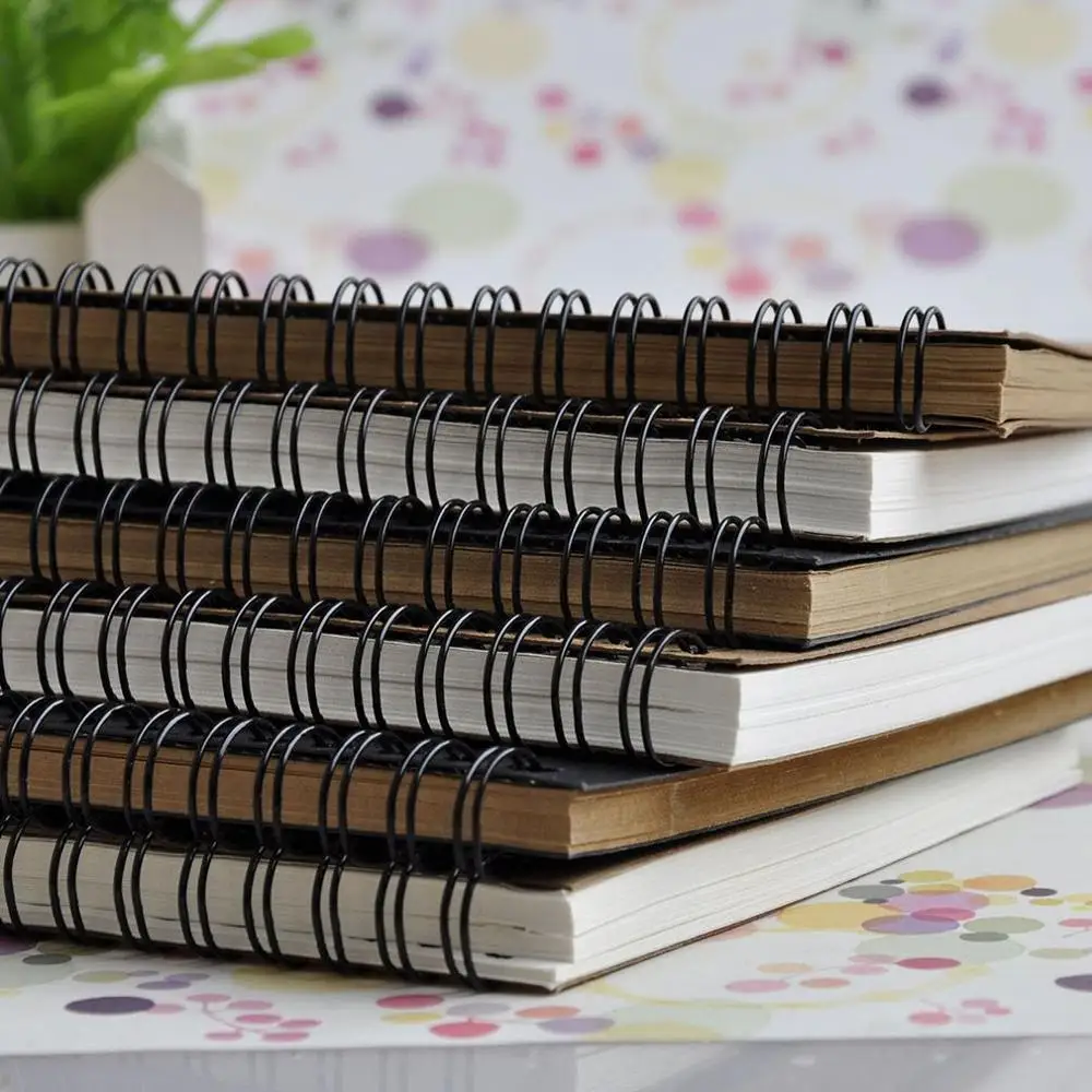 Винтажный блокнот из крафт-бумаги пустой креативный для рисования | Канцтовары