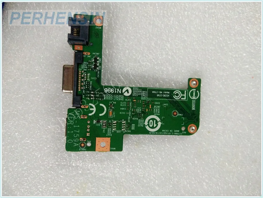 

Original Genuine laptop FOR MSI FOR GE70 MS-17591 MS-1759 VGA USB WLAN BOARD MS-1759A