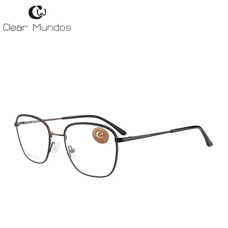 Прозрачные профессиональные квадратные очки MUNDOS ручной работы унисекс из