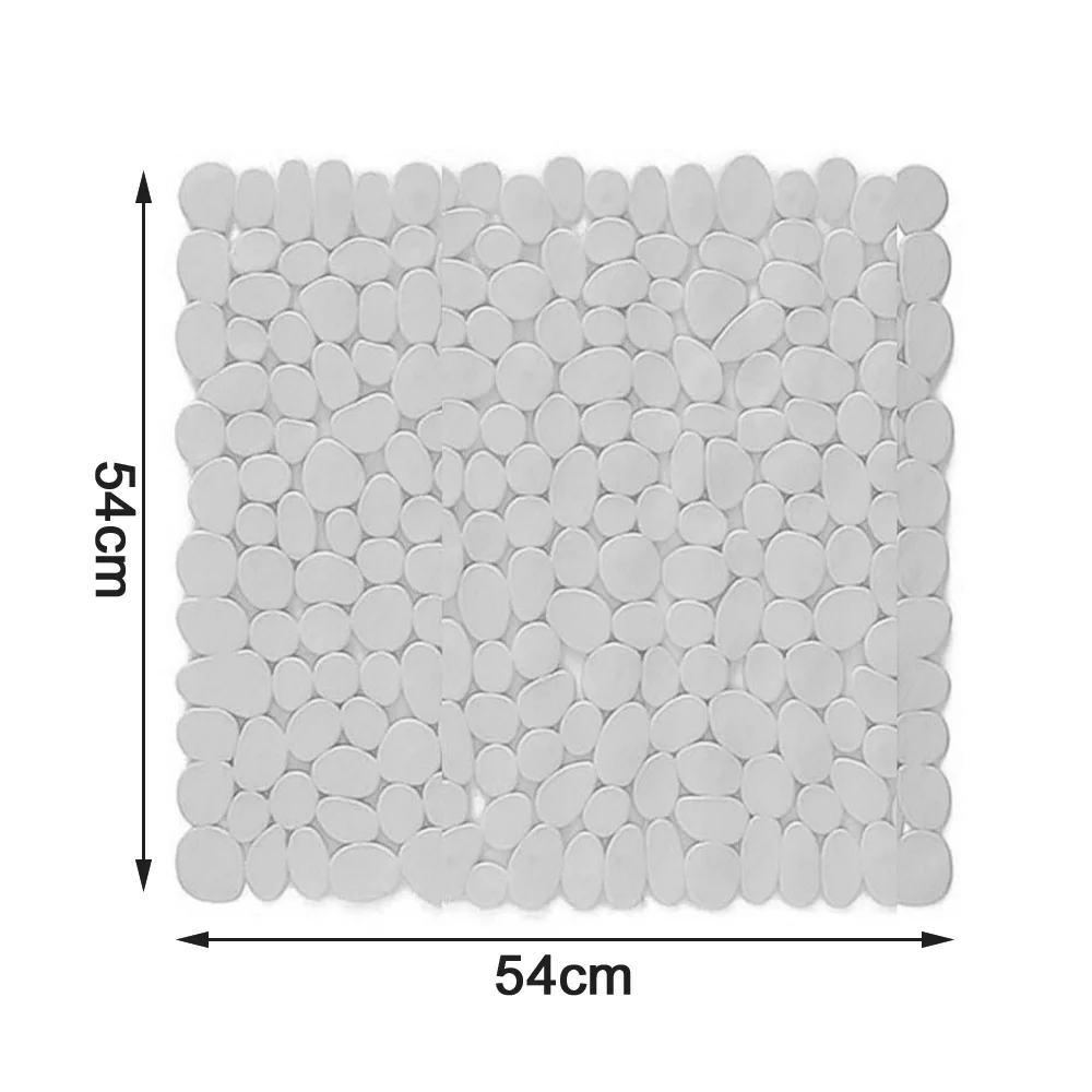 Коврик для ванной Быстрый слив коврик душа Противоскользящий ковер часы с чашкой