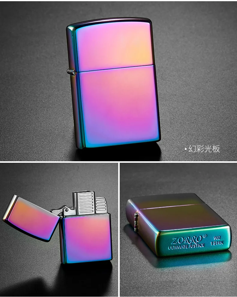 Оригинальная двухструйная Зажигалка zorro с ветрозащитным стальным внутренним