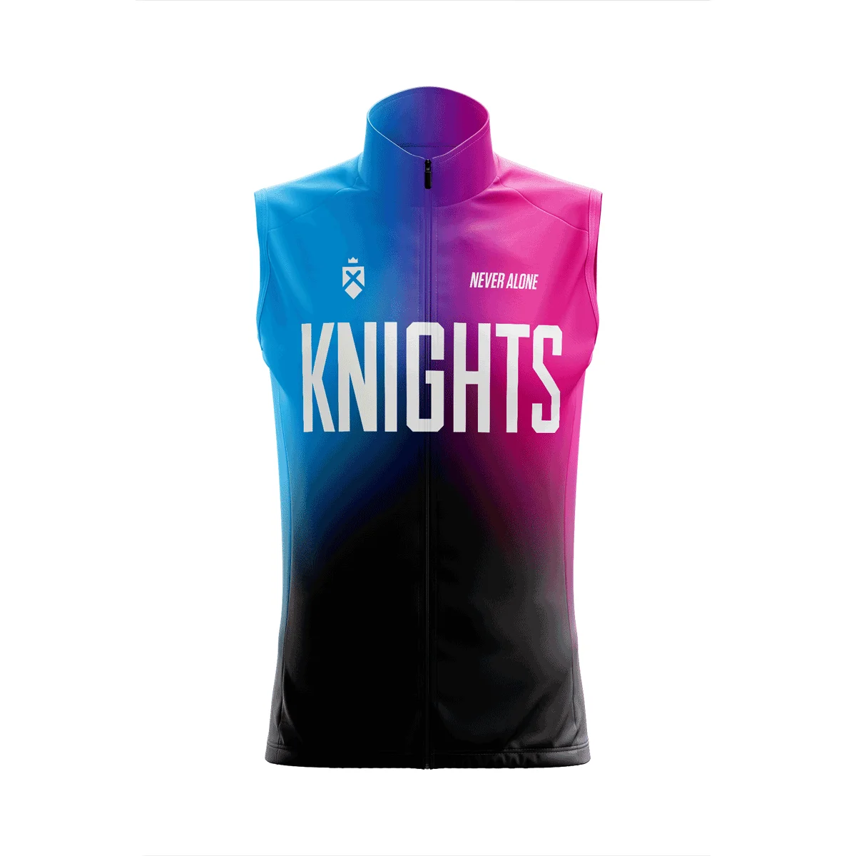 KNIGHTS OF SUBURBIA Cycling Vest SLeeveless Windbreak Outdoor Sports Jacket Men Windproof Dresses Mountain Bike Jersey 3 Pockets