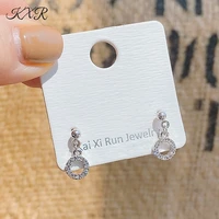 kxr ring ear nail female joker mini small round piece temperament korea contracted and delicate small eardrop factory wholesale