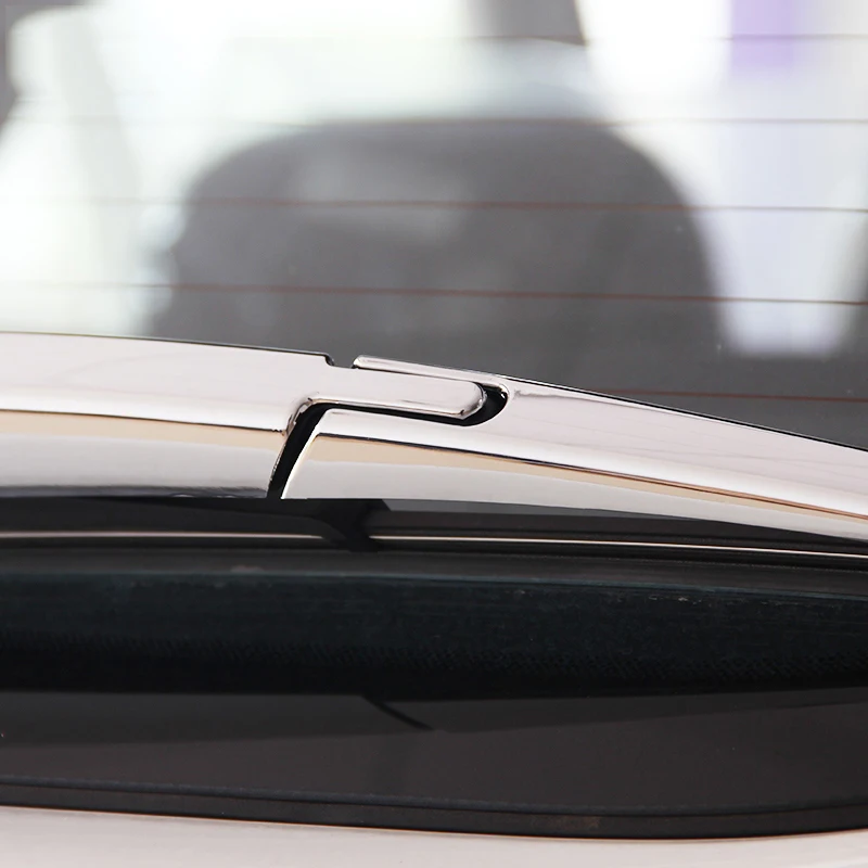 Хромированный автомобильный Стайлинг заднего стекла рычаг стеклоочистителя