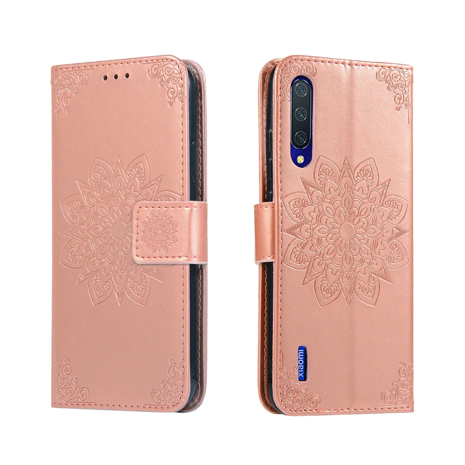 Чехол-бумажник с объемным цветочным рисунком для Xiaomi mi A3 Lite A3 Pro, чехол-книжка S для Xio mi A1 A2 A3 M1906F9SI, кожаный чехол-книжка с морем