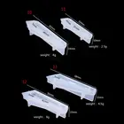 Смола подвеска в виде каменного маятника с украшением в виде кристаллов кулон в форме колонны Силиконовые УФ-форма для литья под давлением ювелирные инструменты 97QE