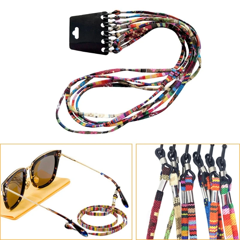 

Eyeglasses String Holder Strap Cord Eyeglass Chain for Men Women Glasses Lanyard Holders Around Neck Sports Eye Glass 35EF
