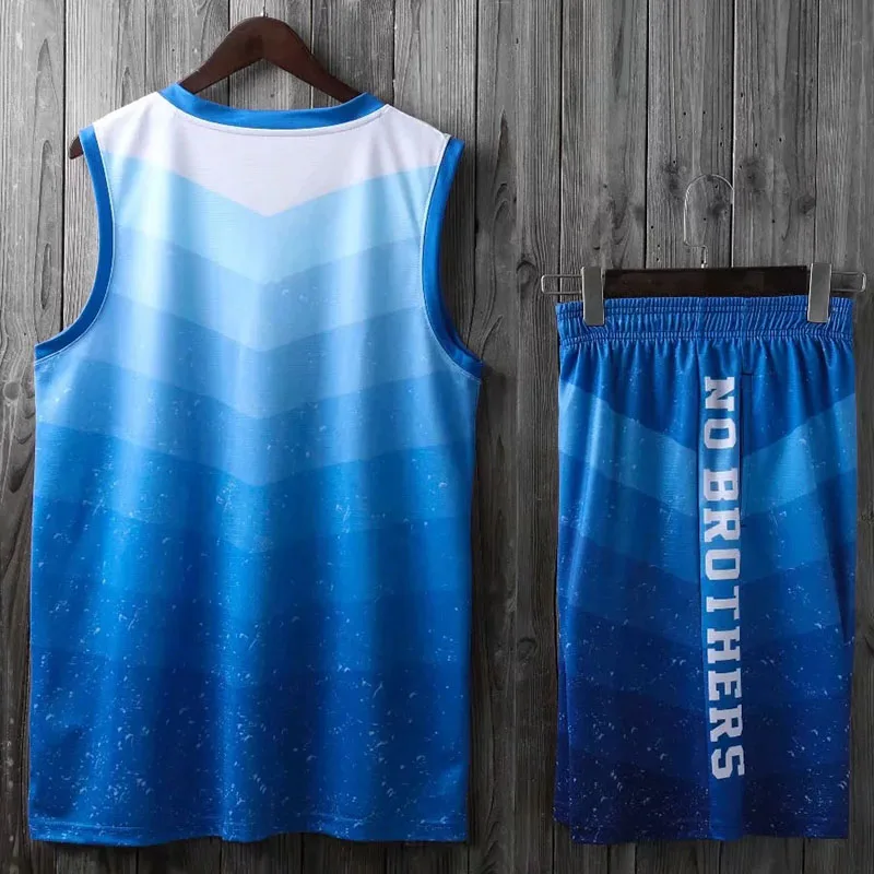 Мужские женские детские баскетбольные комплекты из джерси униформа спортивный