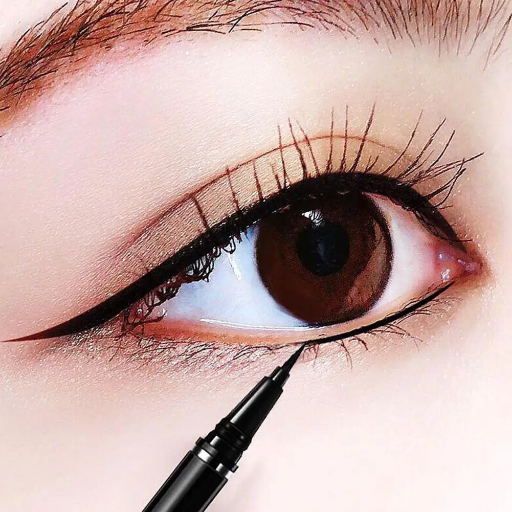 

Professional Fast Dry Smooth Waterproof Eyeliner Pencils Eyes Pigments Black Pen Brown Make Eye Tools Liner Liquid Color Up G4m1