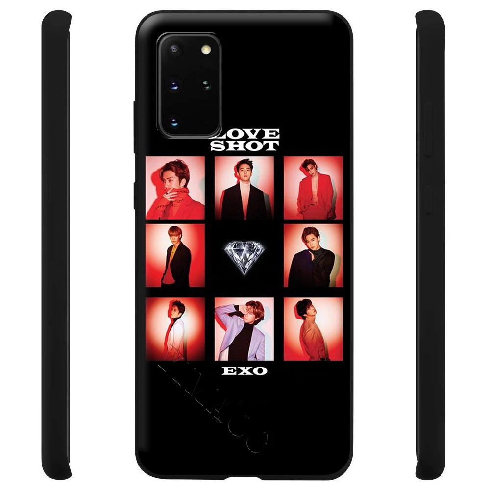 Чехол EXO Love Shot Baekhyun для Samsung A10s A20s A30s A40s A50s A70s Note 10 20 Plus A2 J4 J6 J7 J8 A21s M11 M21 M30s M31s|Бамперы|
