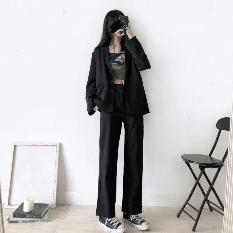 Весенне-осенний Новый Малый деловой костюм пальто красивый британский стиль |