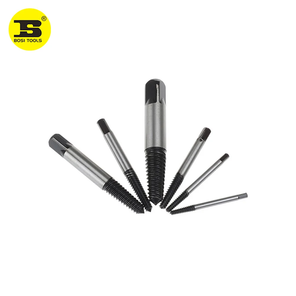 Набор винтовых экстракторов BOSI 6 шт. Набор винтовых экстракторов BOSI 6 шт.