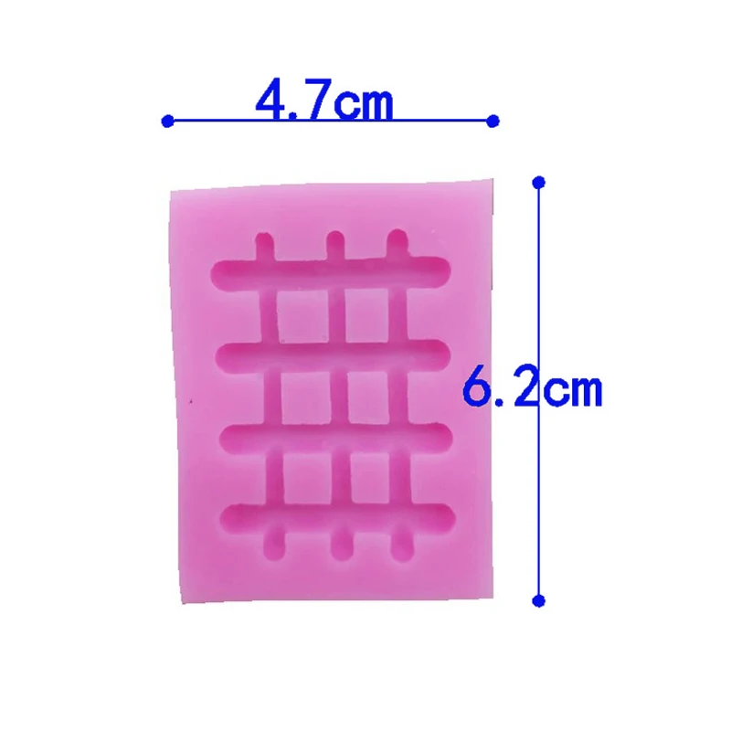 Fence Cake Cooking Tools Fondant Gum Mold Decorating Clay Resin Sugar Candy DIY Sculpey | Дом и сад