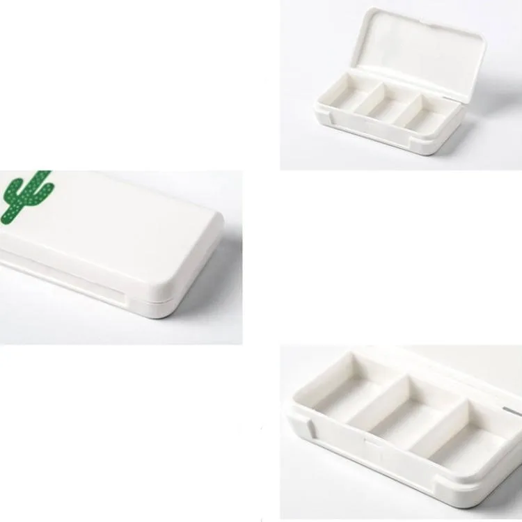 Портативный мини-чехол для таблеток коробка лекарств дорожный держатель