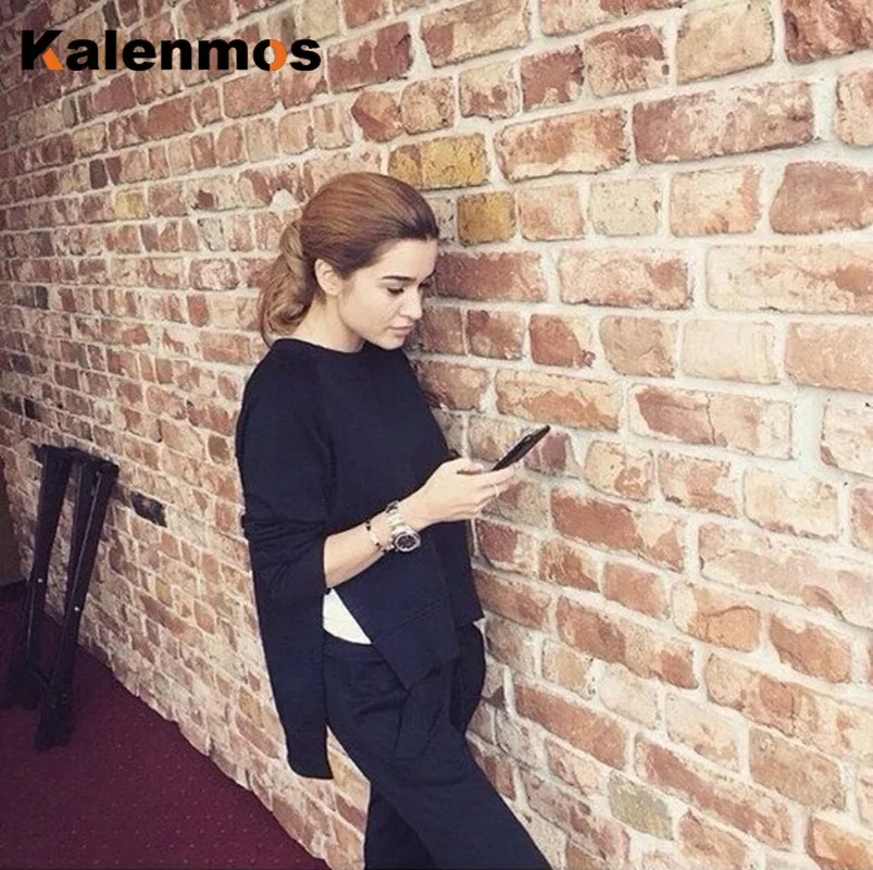 Комплект из двух предметов топ и штаны женские толстовки спортивный костюм