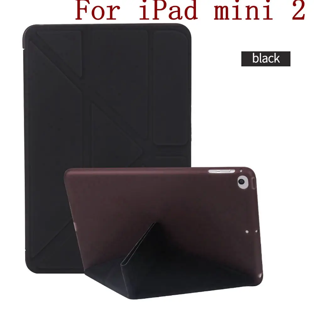 For iPad mini 2 Чехол Floveme для i Pad Air 2 Шелковый чехол для i Pad Mini 2 4 5 складной тонкий полный защитный чехол для i Pad Pro 9,7 12,9 - Цвет: For iPad mini 2