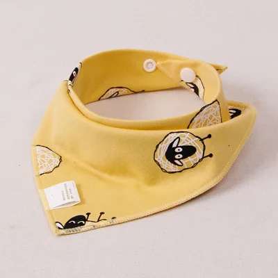 Детский водонепроницаемый треугольный шарф-нагрудник для новорожденных |