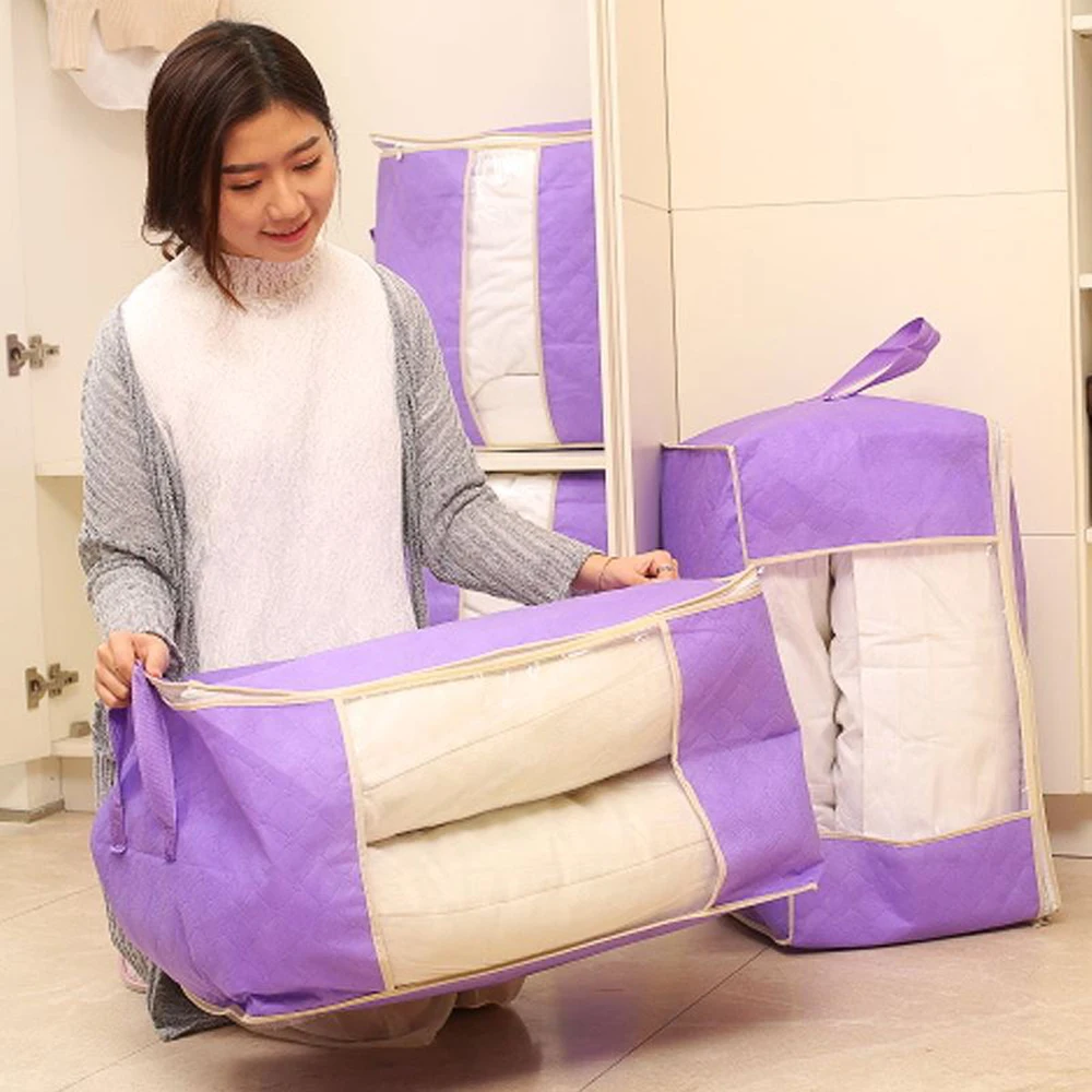 Портативная сумка для хранения одежды водонепроницаемый органайзер подушки