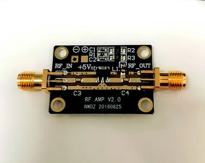 

Ultra-Low Noise LNA 0.05-4G NF=0.6dB High Linearity RF Amplifier FM HF VHF/UHF Whosale&Dropship