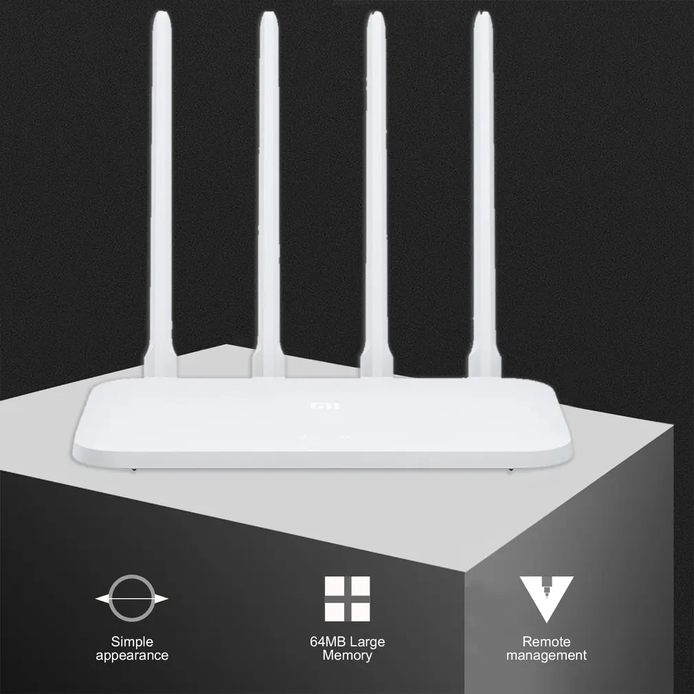 Xiaomi Wifi роутер 4C высокоскоростной Wifi через стену King Home интеллектуальный анти-клеевой сети 100 Мега волоконно-оптический маршрутизатор