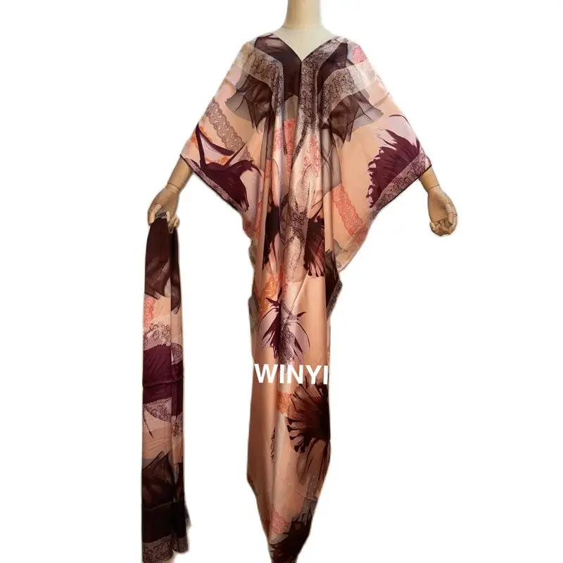 WINYI 2021 Dresses For Women Quarter Arabia Design Loose платье Maxi Long Femme Vestidos Summer Autumn Party Elegant Dress